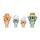 Moose Toys BLUEY Figuren 4-Pack - Familie Heeler auf Reisen