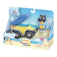 Moose Toys BLUEY S9 Fahrzeug + Figur - Beach Quad