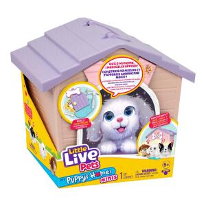 Moose Toys Little Live Pets: My Puppys Home Mini - Spielset - Pink