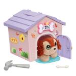 Moose Toys Little Live Pets: My Puppys Home Mini - Spielset - Pink
