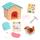 Moose Toys Little Live Pets: My Puppys Home Mini - Spielset - Orange