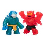 Moose Toys Heroes of Goo Jit Zu: Stretch Strikers - Sir Thrashalot vs. Brinebrain Redback