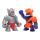 Moose Toys Heroes of Goo Jit Zu: Stretch Strikers - Knight Blazagon vs. Gladiator Corruptagon