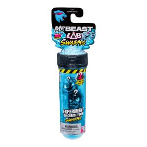 Moose Toys MrBeast Lab Swarms Figuren 2er Blind Pack (im Thekendisplay) - Inhalt: 12 Stück