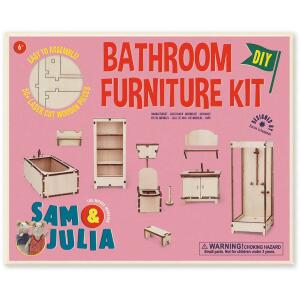 Sam & Julia Mäusehaus-Zimmer: DIY Möbel-Baukastenset: Badezimmer