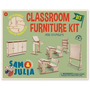 Sam & Julia Mäusehaus-Zimmer: DIY Möbel-Baukastenset: Klassenzimmer