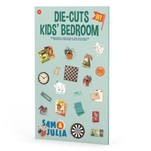 Sam & Julia Miniaturgegenstände aus Papier: Kinderzimmer DIY-Set