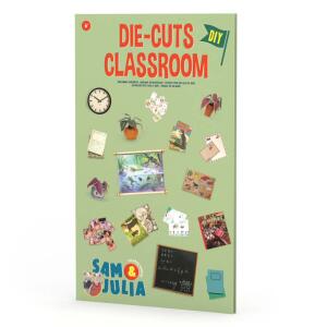 Sam & Julia Miniaturgegenstände aus Papier: Klassenzimmer DIY-Set