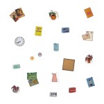 Sam & Julia Miniaturgegenstände aus Papier: Elternschlafzimmer DIY-Set