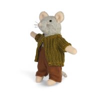 Sam & Julia Plüsch-Maus: Sams Vater 12 cm Baumwolle & Polyester ab 18 Monate