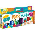 Paint Pop Paint Sticks 12-Pack (klassische Farben)