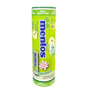 YWOW Games Mini Puzzles MENTOS Green Apple