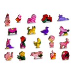 Wooden City Blooming Flowers L