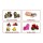 Wooden City Blooming Flowers L