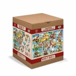 Wooden City Animal Postcards L