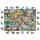 Wooden City Animal Postcards L