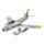Metal Earth Luftfahrt F-86 Sabre (farbiges Modell)