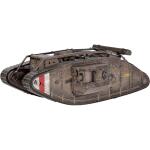 Metal Earth Panzer Britischer Mark IV-Panzer (farbiges...