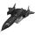 Metal Earth Luftfahrt SR-71 Blackbird green