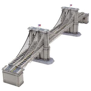 Metal Earth Architektur Brooklyn Bridge (farbiges Modell)