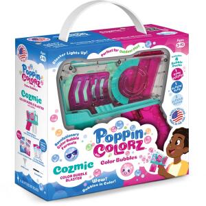 WOWMAZING South Beach Bubbles: PoppinColorz Cozmic Seifenblasenpistole