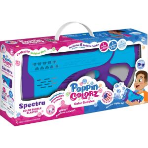 WOWMAZING South Beach Bubbles: PoppinColorz Spectra Seifenblasenpistole