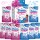WOWMAZING South Beach Bubbles: PoppinColorz 8-Pack-Nachfüllpackungen für Seifenblasenpistolen (Pink + Blau)