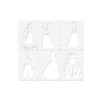 Canenco Disney Princess - Sprühstifte-Box (12er)