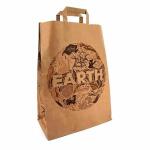 Papiertragetasche Naturkraft 80g braun 32x16x45cm