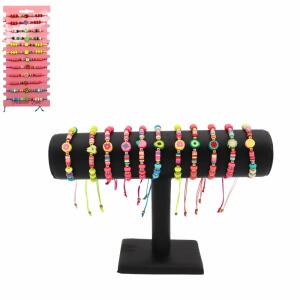Armband mit Perlen 7cm 12fach sortiert