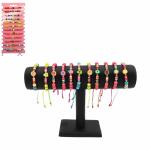 Armband mit Perlen 7cm 12fach sortiert