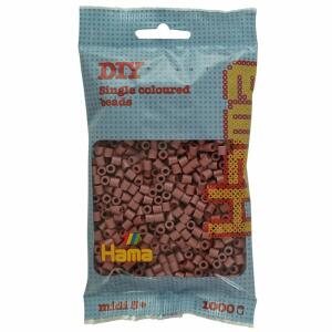 hama Bügelperlen rosenholz 1000 Stück Beutel
