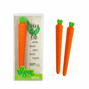 Vegan Lifestyle Radierer Möhre