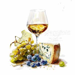 ti-flair Servietten Vin & Fromage 33x33cm 20 Stück
