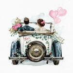 ti-flair Servietten Journey into Happiness 33x33cm 20...