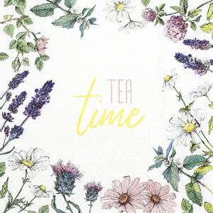 Home Fashion Servietten Tea Time 25x25cm 20 Stück 3lagig