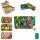 Holzpuzzle 14x22cm 60 Teile 4fach sortiert in Metallbox