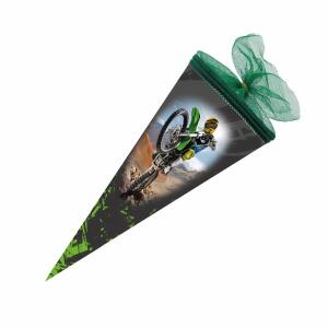 Nestler Schultüte Wheelie rund mit Tüllverschluss 22cm