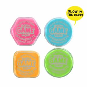 Springknete nachtleuchtend 15g blau grün orange pink 4fach sortiert