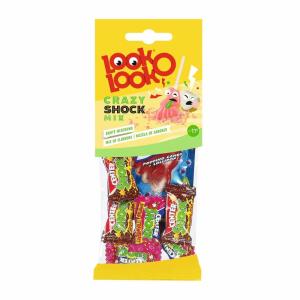 Look-o-Look Kaugummi Crazy Shock Mix 45g 11 Stück Beutel