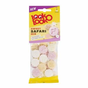Look-o-Look Süßwaren Sweet Safari Mix 115g 29 Stück Fruchtgeschmack Beutel