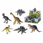 Spielfigur Dinosaurier mehrfarbig 14-16cm 6fach sortiert