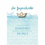 Kurt Eulzer Glückwunschkarte Zur Jugendweihe hab...