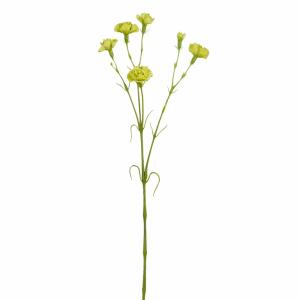 Kunstblume Nelke grün 66cm