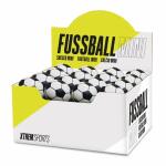 Thekendisplay Fußball Gummi schwarz/weiß...