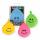 Knautschi Chill and Smile pink blau grün gelb 6,3x7x3cm 4fach sortiert