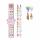 Buntstifte Good Feelings Happy Flowers regenbogen 17cmxØ1cm 2 Stück