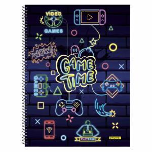 ONLINE Collegeblock Game Time kariert 80 Blatt 90g/m² DIN A4