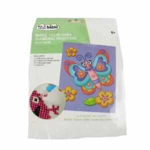 Diamond Painting Schmetterling 20x16cm