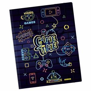 ONLINE Gummizugmappe Game Time DIN A4